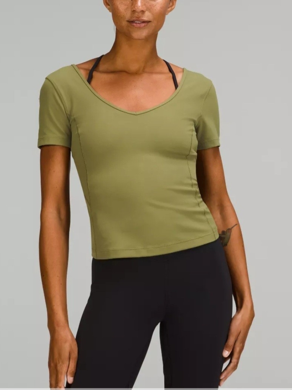 lululemon athletica Fitted Align Mesh Limited Edition Shirt M (T118)
